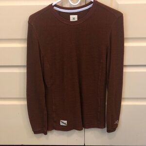 Tracksmith Women’s Fells Waffle Crew Neck